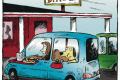 dog drive in