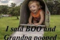 I said Boo